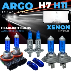 Fits Ford Focus Headlight 55w Mk3 White Xenon High Low Fog Side Light Bulbs Hid - Picture 1 of 23