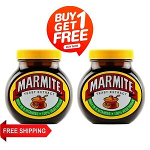 New 200gx2pcs Yeast Extract Spread Marmite Vegetarian B Vitamins free Shipping