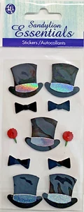 Pegatinas Sandylion Essentials - sombrero y arco de novio -51505 - Imagen 1 de 1