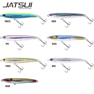 ARTIFICIALE PESCA POPPING TONNO ROSSO JATSUI ALYS 135 MM 53 GR ARMATURA PASSANTE - Foto 1 di 7
