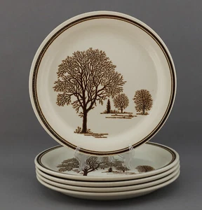 Vintage Speiseteller 25cm EIT English Ironstone Tableware baum - Bild 1 von 4