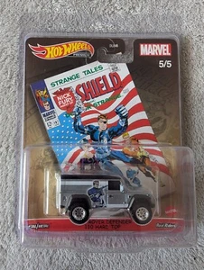 Hot Wheels Premium Marvel S.H.I.E.L.D Land Rover Defender 110 Hard Top - Picture 1 of 8