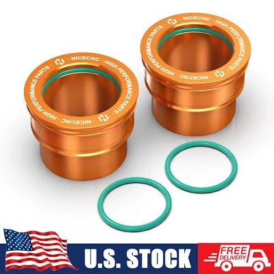 Front Wheel Spacers Hub Collar For KTM 125 150 250 350 450 SX SXF XC-F 2003-2014 - Image 1 of 4