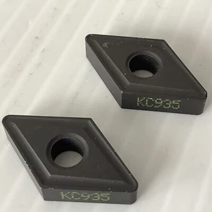 Kennametal Tungsten Carbide Inserts KC935 New no Box Qty 2  - Picture 1 of 6