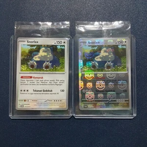 Snorlax Master Ball & Poke Ball 117/SV-P Ganador del Torneo Pokemon Indonesia - Imagen 1 de 5