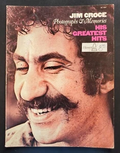 Jim Croce Photographs & Memories Piano Guitar Vocal Sheet Music Song Book - Picture 1 of 6