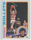 Kevin Grevey 1978-79 Topps Bulets Signed Auto Autograph Card Authentic