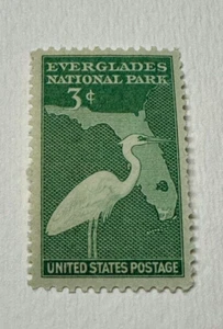 Vintage Rare US Scoot # 952 - 1947 3c Everglades National Park Stamp - Bild 1 von 1