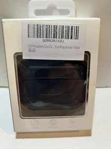 Airpod Case Cover Protective Hard Case Black Shockproof 1st 2nd Generation - Picture 1 of 6