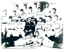 1894 BALTIMORE ORIOLES 8X10 TEAM PHOTO BASEBALL PICTURE O's MLB