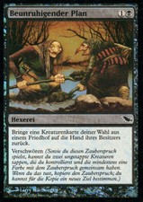 Disturbing Plan Foil/disturbing plot | EX | Shadowmoor | Ger | Magic MTG