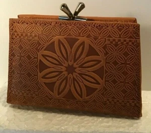 Vintage WhSmith Kleingeld Geldbörse Leder mit Tower of London auf einer Seite.. - Bild 1 von 5