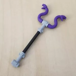 Lego Ninjago - Lot of x1 Char's Snake Viper Staff Black Purple 70675 70677 New - Picture 1 of 2