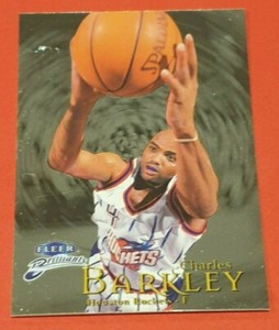 1998-99 Fleer Brilliants Charles Barkley Foil Card - Houston Rockets