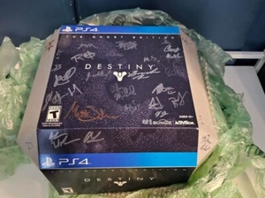 SIGNED Destiny 1 Ghost Collector's Edition PS4 sealed W/ Receipt - Picture 1 of 12