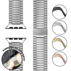 Correa magnética de bucle de acero inoxidable para Apple Watch SE 10 9 8 7 6 5 4 3 2 1, 38-42mm - Imagen 1 de 29