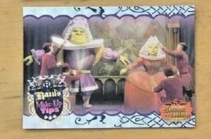 2007 Inkworks Shrek the Third Box Loader Topper Raul's Make-Up Tips Set  BL-3