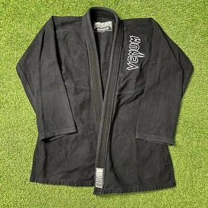 Venum Contender A2.5 Elite Brazilian JIU-JITSU Gi Solid Black Adult Unisex M/L - Picture 1 of 12