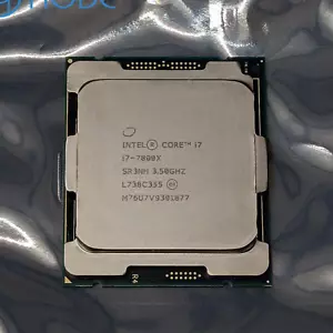 Intel Core i7 7800X 6 Cores 12 Threads 3.5GHZ LGA 2066 CPU processor - Picture 1 of 2
