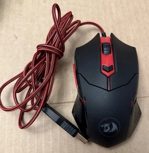 Red Dragon Wired USB LED Optical Gaming Mouse 3200 DPI S101-3 Redragon - Picture 1 of 1
