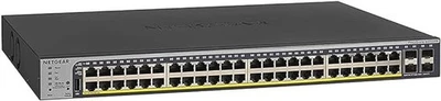 Netgear Gs752tp 52 Port Gigabit Ethernet Smart Switch With 4 Sfp Ports - Image 1 of 3