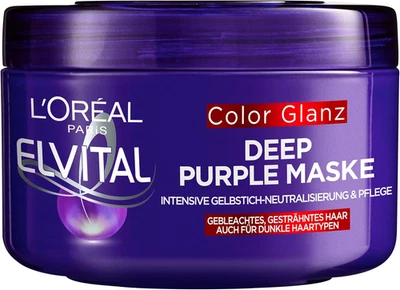 L'Oréal Paris Elvital Hair Mask for Blonde, Highlighted, Grey Hair, Neutralis... - image 1 of 4