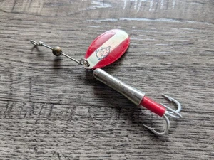 Vintage Eppinger OSPREY Spinner rot & weiß Angelköder - Bild 1 von 4