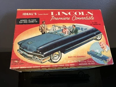 Ideal Lincoln Premier Modelo Convertible Caja Solo SOLO CAJA Foto 1 de 4