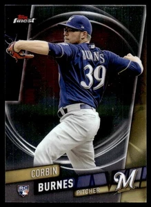 Topps Finest #39 Corbin Burnes RC 2019 - Imagen 1 de 2
