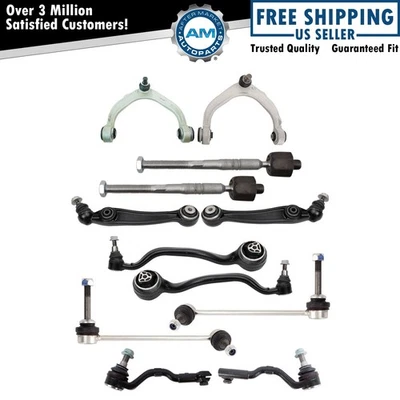 Brazos de control barras de amarre eslabones kit de 12 piezas para BMW X5 2014-2018 2015-2019 X6 Foto 1 de 4