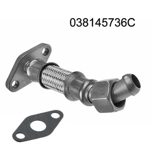 Ölrücklaufleitung Turbolader mit Klemmen für Volkswagen Beetle, Golf, Jetta - Bild 1 von 12