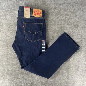 Levi’s 513 Slim Straight Denim Jeans Men’s Size 38x32 Blue 3175 NWT - Picture 1 of 13
