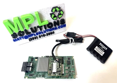 Adaptador RAID interno SAS Supermicro AOM-S3108M-H8 8 puertos 12 Gbps con batería Foto 1 de 3