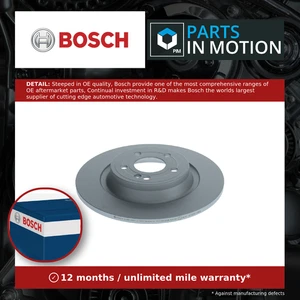 2x Brake Discs Pair Solid fits MERCEDES A35 AMG 177, V177 2.0 Rear 2018 on 320mm - Picture 1 of 11