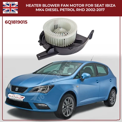 Ventilador calentador motor Seat Ibiza MK4 2002-2017 diésel gasolina RHD 6Q1819015 Foto 1 de 4
