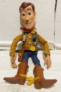 VINTAGE Toy Story Woody Plush Doll Pull String Thinkway R2685 No Hat NOT WORKING - Picture 1 of 5