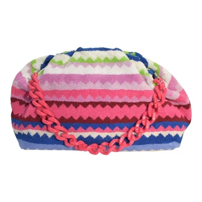 Bolso clutch grande MISSONI Chevron-pattern Zig Zag en mezcla de algodón multicolor Foto 1 de 4