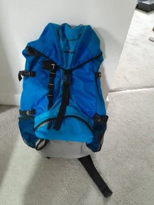 Zaino Adventuridge LEGGERO escursionismo campeggio attrezzatura outdoor blu con copertura pioggia - Foto 1 di 11