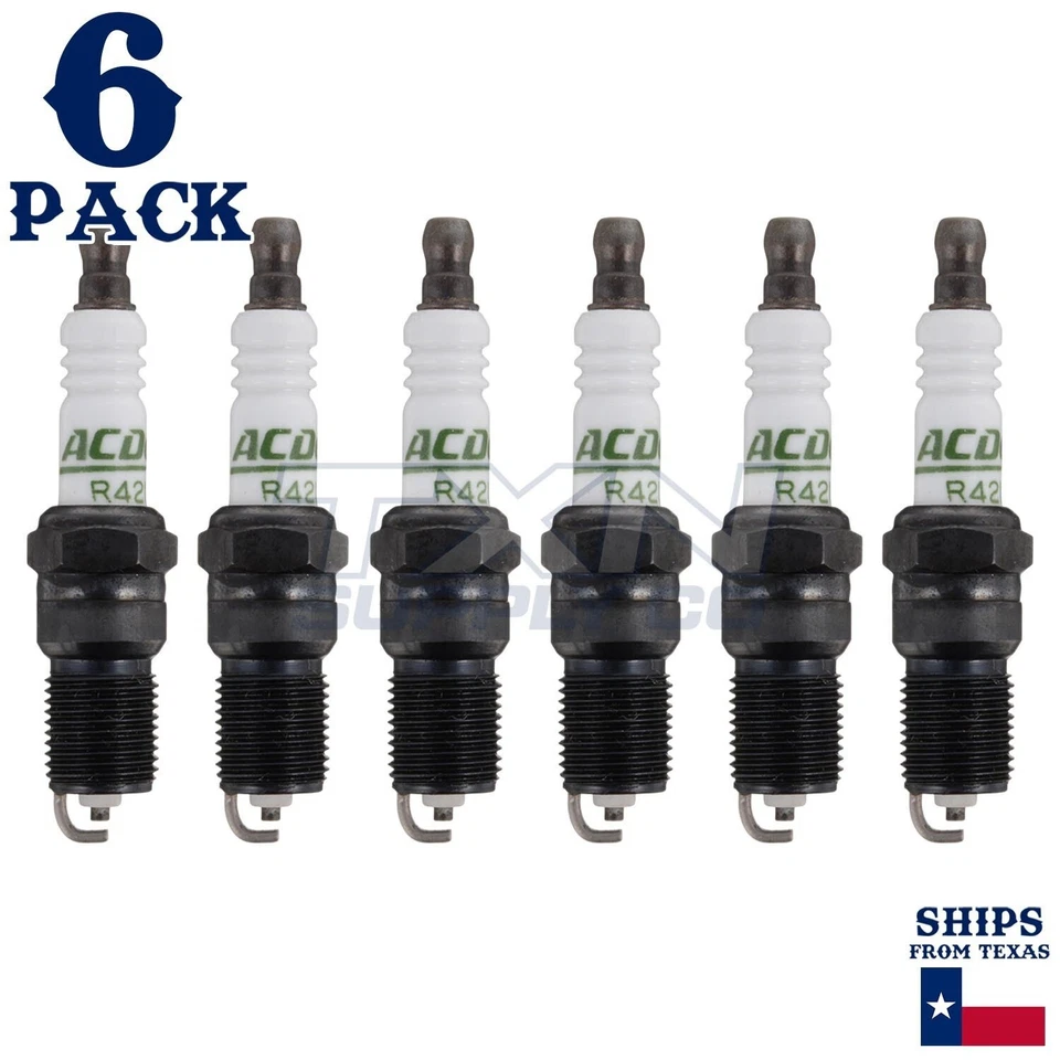 6 Pack ACDelco Standard Spark Plugs 1996-1999 for Ford Explorer 4.0L ps - Image 1 of 2