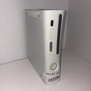 Xbox 360 Blanco Sin Probar o Solo para Piezas y Reparación Sin Cables Sin Mando Sin HDD - Imagen 1 de 7