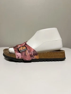 Birkenstock Papillio Paisley Floral Buckle Slide Sandals EU 37 US 6-6.5 - Image 1 of 4