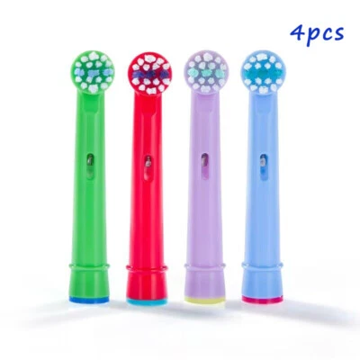 Kids Toothbrush Replacement Brush Heads for Oral B B raun - Image 1 of 4