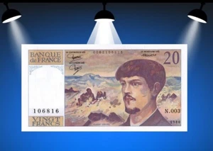 20 FRANCS DEBUSSY 1980 SPL - Picture 1 of 2
