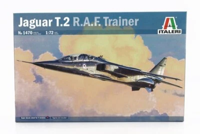 MODELLINO STATICO ITALERI JAGUAR T2 R.A.F. TRAINER AEREO MILITARE 1970 1/72 - Immagine 1 di 2