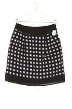 TAIFUN Skirt Checked M black-white
