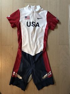 Nike Medium Pro Elite team USA USATF Athens Olympic Speedsuit Track Field RARE
