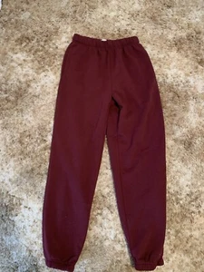 Cotton On Body Tracksuit Pants Size Jogger Pant Trackies Burgandy Red Xs - Picture 1 of 3