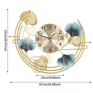 Large Wall Clock for Living Room Decor Decorative Wall Clock Gift! - Picture 1 of 13