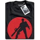 New Evil Dead Ash With Chainsaw Mens Black Texas Massacre Premium T Shirt Top