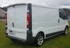 DACHSPOILER SCHEUNENTÜREN HINTEN FÜR OPEL/VAUXHALL VIVARO A/B PU UNGRUNDIERT - Bild 1 von 2